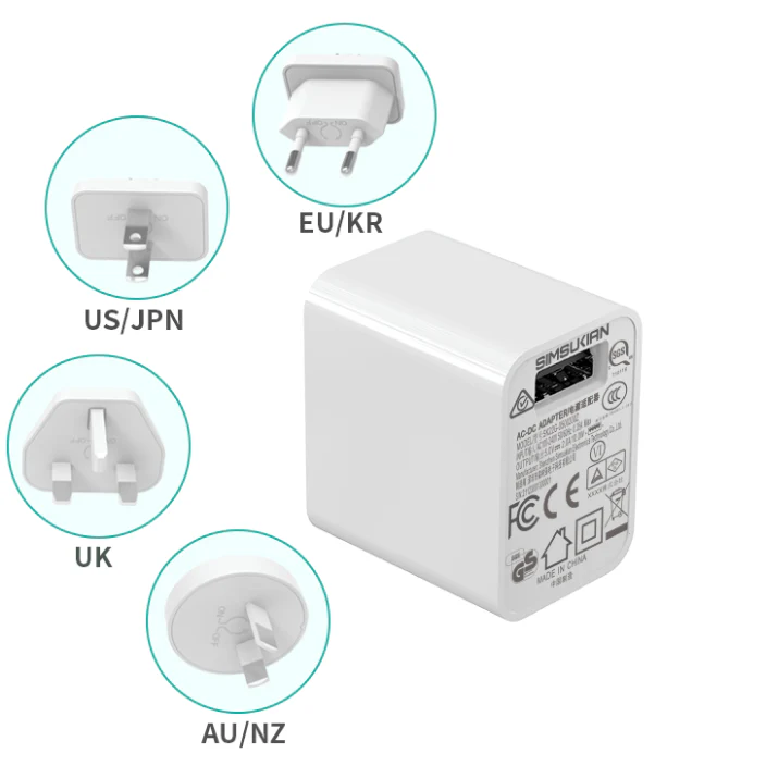 Extra USB Power Adapter AU/NZ 5V 2.5A